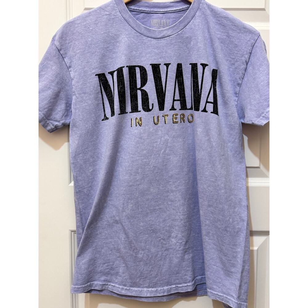 Nirvana In Utero Band T-Shirt, Women's Size M